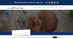 Desktop Screenshot of lancionelaw.com